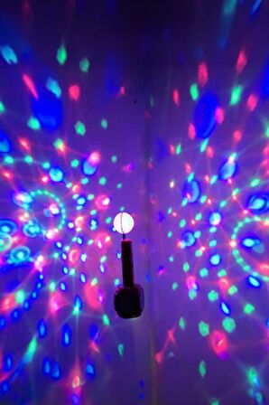 Sese Duyarlı Usb Rgb Ledli Disco Topu Disko Topu 5w