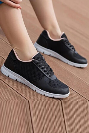 Unisex Sneaker Bağcıklı Rahat Taban Günlük Spor Ayakkabı 1021-101-0012