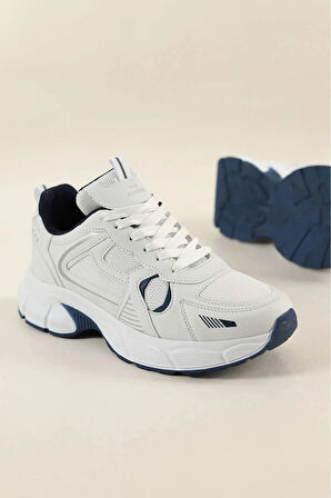 Kadın Yüksek Taban Günlük Sneakers Spor Ayakkabı 4010-101-0001