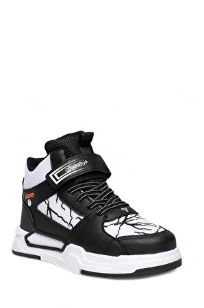 Çocuk Ortopedik Boğazlı Cırtlı  Sneaker Günlük  Spor Ayakkabı 4010-101-0005