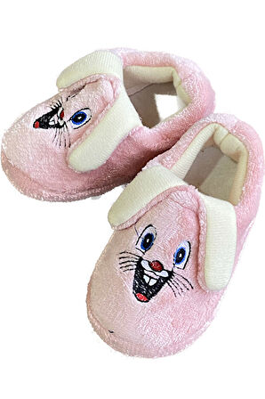 Çocuk  Peluş İçi Tüylü Yumuşak Rahat Kaydırmaz Panduf Ev Ayakkabısı Kreş Ayakkabısı  Unisex Kız Erkek 1031-124-0003