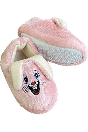 Çocuk  Peluş İçi Tüylü Yumuşak Rahat Kaydırmaz Panduf Ev Ayakkabısı Kreş Ayakkabısı  Unisex Kız Erkek 1031-124-0003