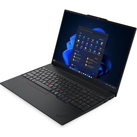 Lenovo Thinkpad E16 Gen 3 21SR006RTXEP2 Ultra 7-255H 32GB Ram 512GB SSD Intel Arc 140T WIN11 Pro 16" Wuxga + Elektropasaj Çanta
