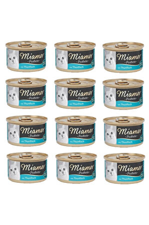 Kıyılmış Kedi Konserve Ton Balıklı 85 Gr. X 12 Adet