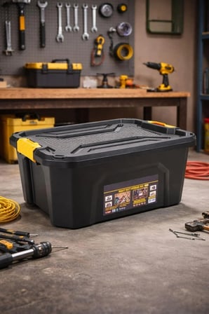 Depolama Kutusu Çok Amaçlı Kullanıma Uygun 12 Litre Organizer 4041