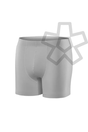 3'lü Gri Bambu Erkek Boxer 322