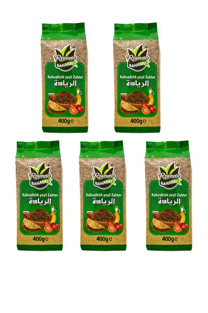 Reyada Kahvaltılık Yeşil Zahter – 400 g x5