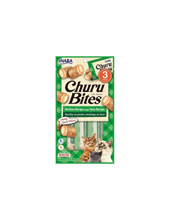 Inaba Ciao Churu Bites Tavuk Sargılı Ton Balıklı 3x10 gr Kedi Ödül Maması