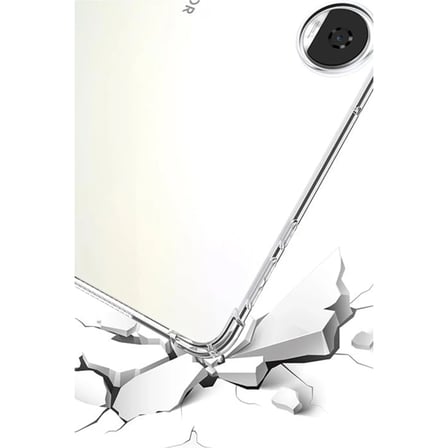 Huawei Honor Pad 9 Kılıf Anti Shock Tablet Silikon - Şeffaf