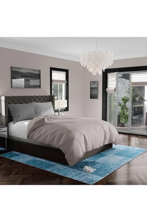 Kaymaz Taban Yıkanabilir Halı – Mutfak, Salon, Yatak Odası için Modern Dijital Baskı Halı (SLNHALI36