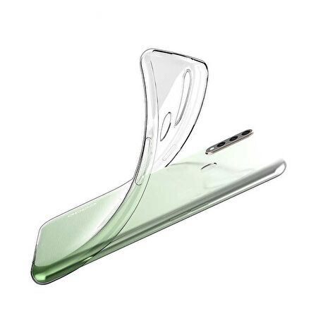 Gpack Oppo A31 Kılıf Süper Silikon Arka KorumaNano Glass