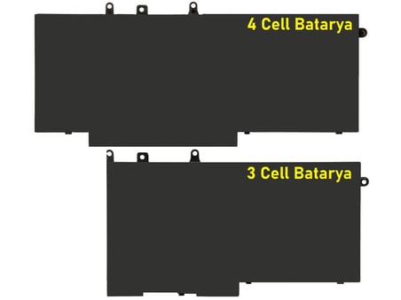 Dell P27S (5290) Batarya Pil RETRO 4Cell