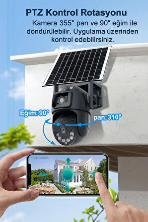 Wifi Solar Kablosuz Güvenlik Kamerası