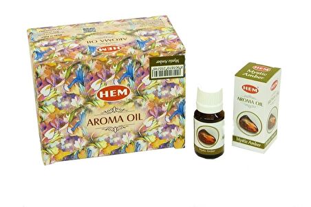 Mystıc Amber Aroma Oil Ucucu Esans Yağı 10ml