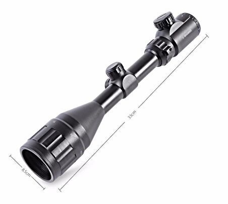 3-9x50aoeg Çıft Işıklı Retikül Optik Görüş Kapsamlı Zoomlu Ateşli Aletler Dürbün(b)