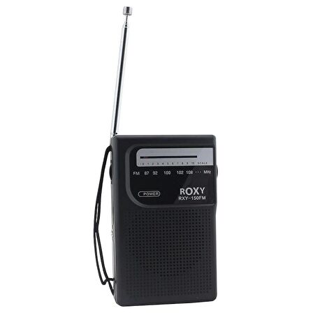 Roxy Rxy-150fm Cep Tipi Mini Analog Radyo