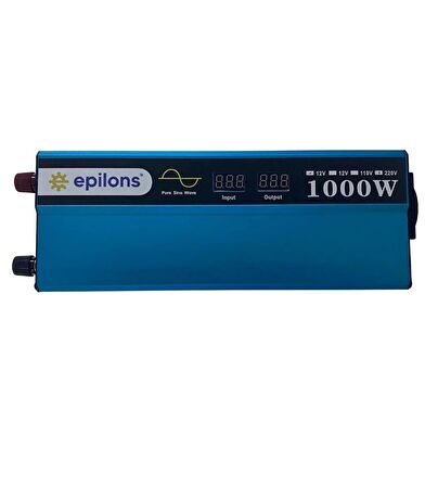 Epilons 12v 1000w Tam Sinus İnverter (220v Çevirici) - Taşınabilir Güç Kaynağı