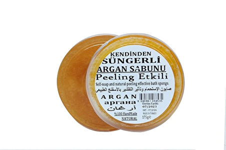 Süngerli Sabun Argan