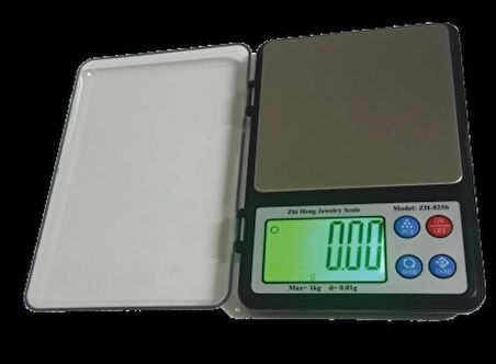 Diamond Dijital Göstergeli Lcd Ekran Hassas Terazi Zh-8256 (1 Kg-0.01)