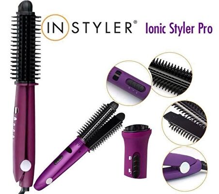 Instyler Ionic Styler - İyonik Şekillendirici Saç Kıvrımlaştırıcı ve Düzleştirici Tarak