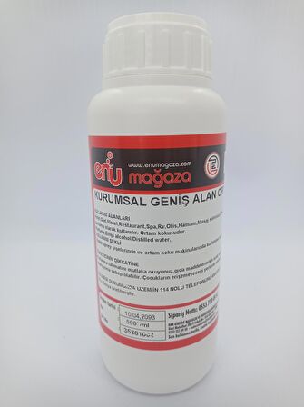 Şebboy Kurumsal Geniş Alan Ortam kokusu 1000 ml