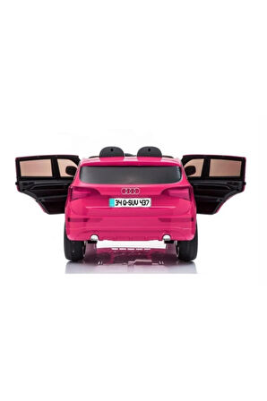 Q-suv 437 12 V Akülü Araba - Pembe