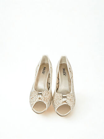 Saten Kadın Abiye Ayakkabı