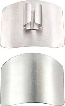 Buffer Buffer® 2li Metal Parmak Koruyucu Hızlı ve Güvenli Kesme Paslanmaz Çelik Koruyucu Aparat
