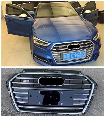 Audi A3 Uyumlu S3 Panjur 2016-2020 arası uyumlu (Makyajlı Kasa)