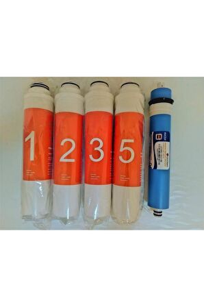 5li Filtre Seti Lg Mebran (waterlife Cihazlarla Uyumlu)