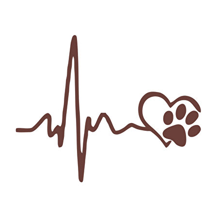 Oto Ritim Pati Sitcker 17x17 Cm Kahverengi