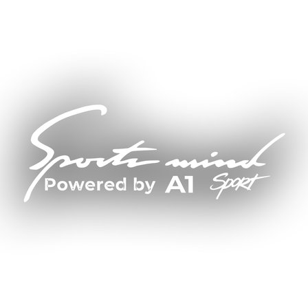 Sports Mind Audi A1 Sports Sticker 17x17 Cm Beyaz