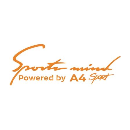 Sports Mind Audi A4 Sports Sticker 17x17 Cm Turuncu