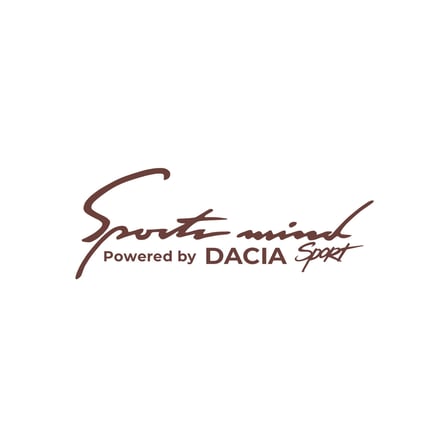 Sports Mind DACIA ESports Sticker 17x17 Cm Kahverengi