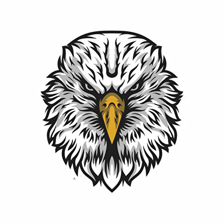 Kartal Sticker 10x10 cmRenkli Sticker