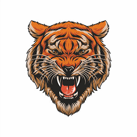 Kaplan Sticker 9 10x10 cmRenkli Sticker