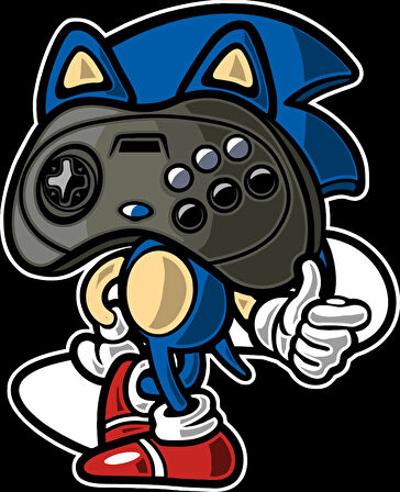 Konsol Sticker 10x10 cmRenkli Sticker