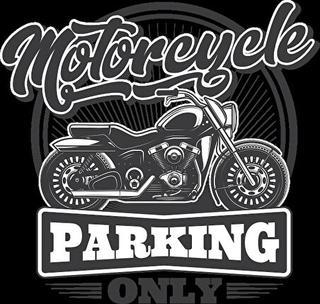 Motorcycle Sticker 10x10 cmRenkli Sticker