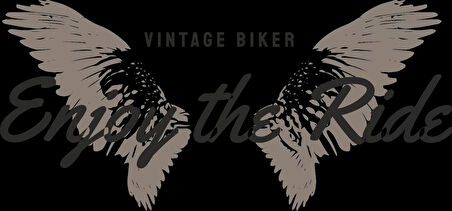 Enjoy The Ride Sticker 10x10 cmRenkli Sticker