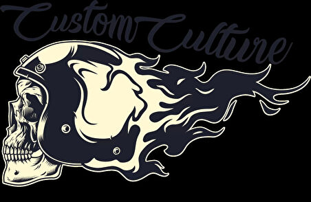 Alevli Kuruakafa Sticker 10x10 cmRenkli Sticker