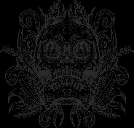 Kurukafa 15 Sticker 10x10 cmRenkli Sticker