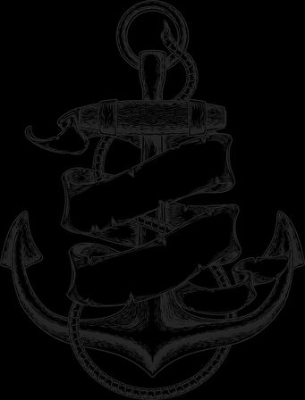 Çapa 2 Sticker 10x10 cmRenkli Sticker