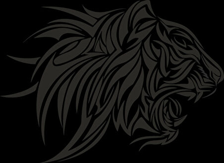 Kaplan Sticker 10x10 cmRenkli Sticker