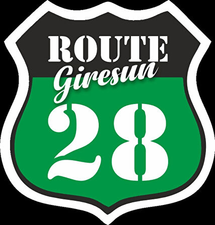 28 Giresun Sticker 10x10 cmRenkli Sticker