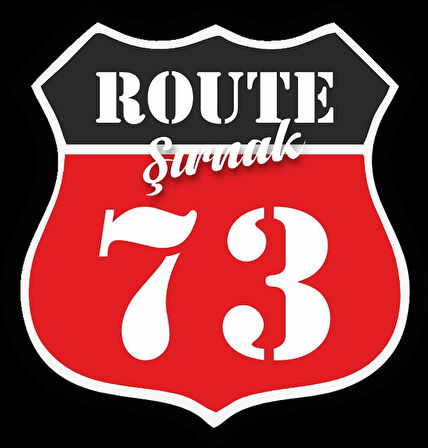 73 Şırnak Sticker 10x10 cmRenkli Sticker