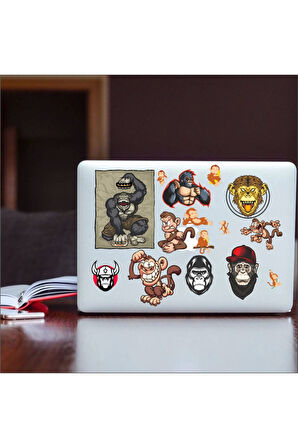 Kartal Sticker Set-1 11 Parça Telefon, Tablet, Defter, Laptop Sticker