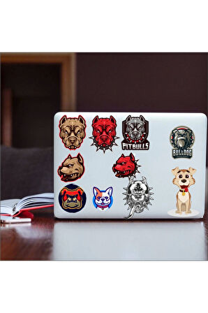 Timsah Sticker Set-1 8 Parça Telefon, Tablet, Defter, Laptop Sticker