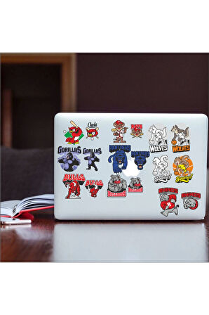 happy halloween Sticker Set-1 16 Parça Telefon, Tablet, Defter, Laptop Sticker