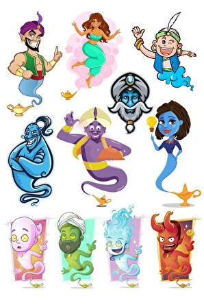 Cin Sticker Set-1 11 Parça