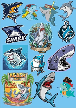 Horoz Sticker Set-5 15 Parça Telefon, Tablet, Defter, Laptop Sticker